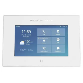 Stație de interfon și control Grandstream GSC3570 SIP, Wifi, Bluetooth, alb