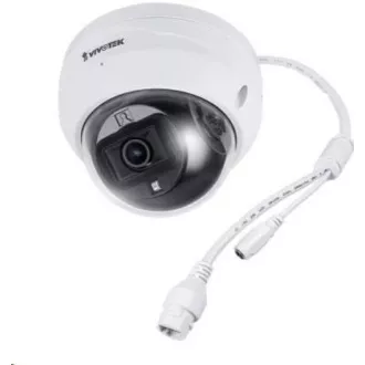 Vivotek FD9369, 2Mpix, 30sn/s, H.265, 2.8mm (116°) obturator pe 2 axe, IR 30m, Smart MD, audio, MicroSDXC, antivandalism, IP66