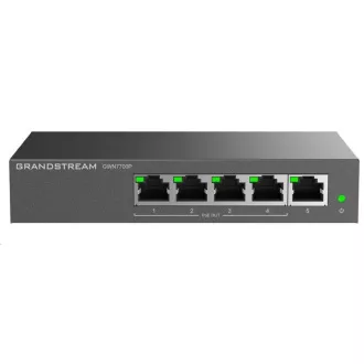 Switch de rețea negestionat Grandstream GWN7700P 5 porturi / 4 ieșiri PoE