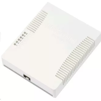 MikroTik RouterBOARD RB260GS (CSS106-5G-1S), procesor Taifatech TF470, comutator reglabil puternic, 5x LAN, 1x slot SFP