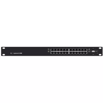 UBNT EdgeSwitch ES-24-250W [26Gbps, 250W, PoE activ (802.3af/at) și pasiv (24V), 2xSFP, L2/L3]