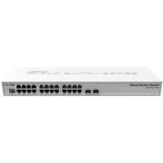 MikroTik Cloud Router Switch CRS326-24G-2S+RM, CPU 800MHz, 512MB RAM, 24xLAN, 2xSFP+ slot, incl. L5