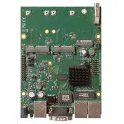 MikroTik RouterBOARD RBM33G, dual-core 880MHz, 256MB DDR3, 3x GLAN, 2x mini-PCIe, 2x slot SIM, 1xM.2, USB, RS232, incl. L4