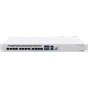 MikroTik Cloud Router Switch CRS312-4C+8XG-RM, CPU 650MHz, 64MB, 1xGLAN, 8x10G, 4x10G Combo, slot, incl. L5
