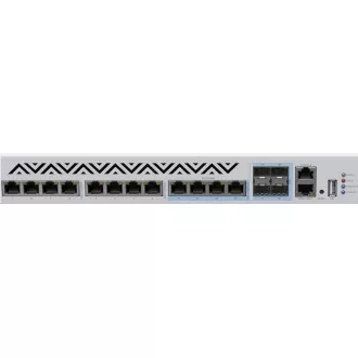 MikroTik Cloud Router Switch CRS312-4C+8XG-RM, CPU 650MHz, 64MB, 1xGLAN, 8x10G, 4x10G Combo, slot, incl. L5