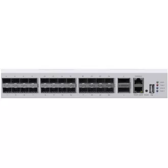 MikroTik Cloud Router Switch CRS326-24S+2Q+RM, CPU 650MHz, 64MB, 1x10/100, 24x10G, 2x40G, USB incl. L5