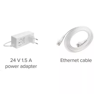 MikroTik RBD25G-5HPacQD2HPnD, Audience, procesor quad-core 716 MHz, 256 MB RAM, 2xGLAN, 2.4GHz + 2x 5GHz, Licență 4
