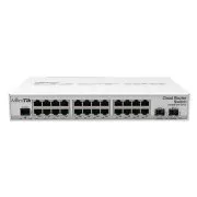 MikroTik Cloud Router Switch CRS326-24G-2S+IN, CPU 800MHz, 512MB RAM, 24xLAN, 2x SFP+, incl. Licenta L5