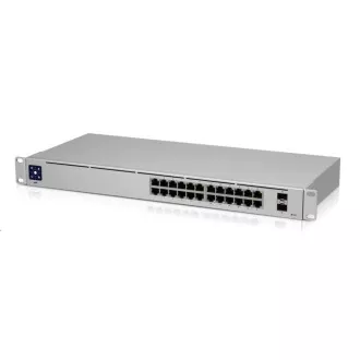 UBNT UniFi Switch USW-24 Gen2 [24xGigabit, 2xSFP, 52Gbps, fără ventilator]