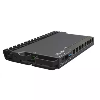 MikroTik RouterBOARD RB5009UG+S+IN, CPU 1400MHz, 1GB RAM, 7xGbE, 1x2, 5GbE, 1xSFP/SFP+, 1xUSB, Licență nr. 5