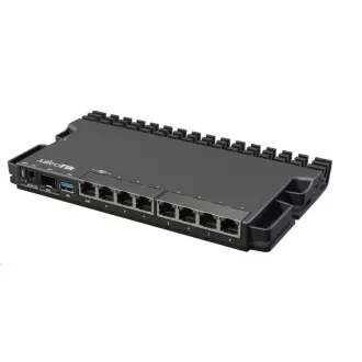 MikroTik RouterBOARD RB5009UG+S+IN, CPU 1400MHz, 1GB RAM, 7xGbE, 1x2, 5GbE, 1xSFP/SFP+, 1xUSB, Licență nr. 5