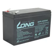 baterie LONG 12V 8.5Ah F2 HighRate LongLife 9 ani (WPL1235W)