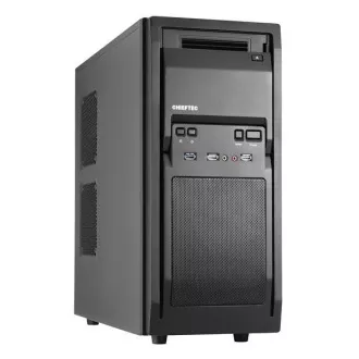 Carcasă CHIEFTEC Libra Series/Miditower, LF-02B-OP, negru, USB 3.0, fără sursă de alimentare Carcasă CHIEFTEC Libra Series/Miditower, LF-02B-OP, negru, USB 3.0, fără sursă de alimentare
