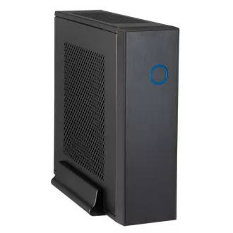 Carcasă CHIEFTEC Compact Series/mini ITX, IX-03B, negru, Alu, sursă de alimentare 85W CDP-085ITX