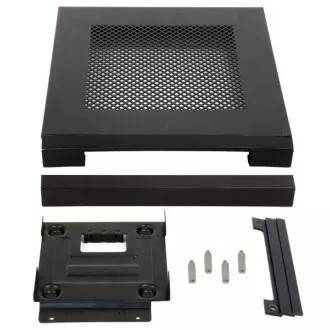 Carcasă CHIEFTEC Compact Series/mini ITX, IX-03B, negru, Alu, sursă de alimentare 85W CDP-085ITX