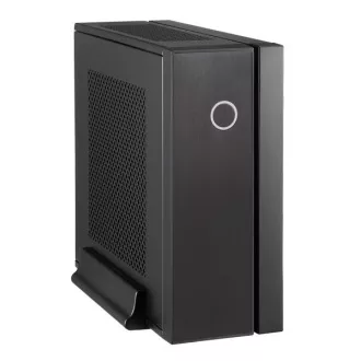 Carcasă CHIEFTEC Compact Series/mini ITX, IX-03B, negru, Alu, sursă de alimentare 85W CDP-085ITX