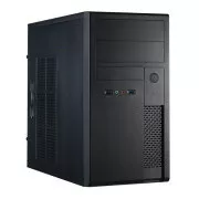 Carcasă CHIEFTEC Mesh Series/Minitower, XT-01B-OP, negru, USB 3.0, fără sursă de alimentare