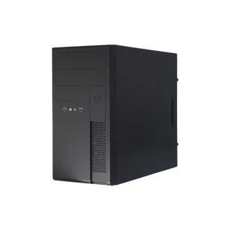Carcasă CHIEFTEC Mesh Series/Minitower, XT-01B-OP, negru, USB 3.0, fără sursă de alimentare