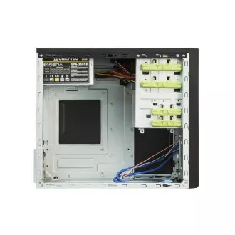 Carcasă CHIEFTEC Mesh Series/Minitower, XT-01B-OP, negru, USB 3.0, fără sursă de alimentare