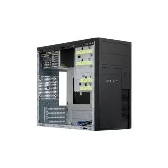 Carcasă CHIEFTEC Mesh Series/Minitower, XT-01B-OP, negru, USB 3.0, fără sursă de alimentare