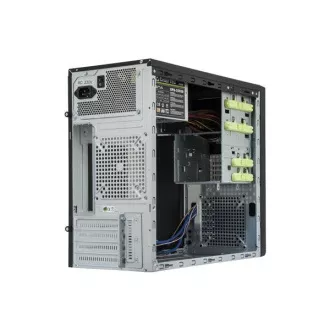 Carcasă CHIEFTEC Mesh Series/Minitower, XT-01B-OP, negru, USB 3.0, fără sursă de alimentare