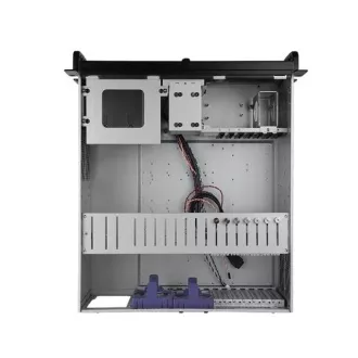 CHIEFTEC Rackmount 4U ATX/mATX, UNC-409S-B, 400W PSF-400B, negru