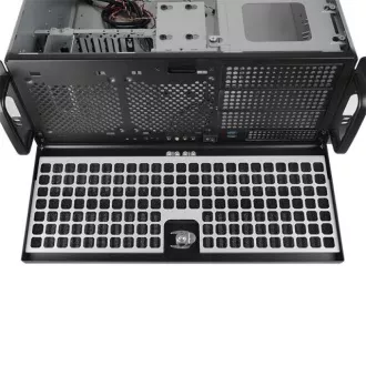 CHIEFTEC Rackmount 4U ATX/mATX, UNC-409S-B, 400W PSF-400B, negru