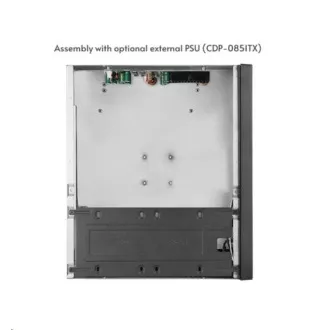 Carcasă CHIEFTEC Compact Series/mini ITX, IX-06B-OP, negru, fără sursă de alimentare