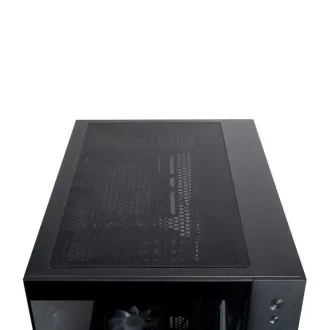 Carcasă CHIEFTEC VISIO, ATX, 1x USB-C 3.2, 2x USB 3.0, 6x ventilator ARGB de 120 mm, negru