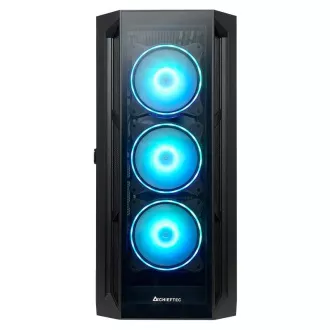 Carcasă CHIEFTEC APEX, E-ATX, 1x USB-C 3.2, 2x USB 3.0, 4x ventilatoare ARGB de 120 mm, Hub ARGB, negru Carcasă CHIEFTEC APEX, E-ATX, 1x USB-C 3.2, 2x USB 3.0, 4x ventilatoare ARGB de 120 mm, Hub ARGB, negru