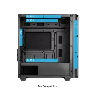 Carcasă CHIEFTEC PRO MINI, mATX, 1xUSB-C, 1xUSB 3.0, 1x USB 2.0, 1x ventilator de 120 mm, negru Carcasă CHIEFTEC PRO MINI, mATX, 1xUSB-C, 1xUSB 3.0, 1x USB 2.0, 1x ventilator de 120 mm, negru