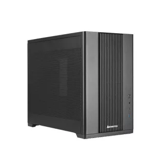 Carcasa CHIEFTEC BX-MESH, mATX, 1xUSB-C 3.1, 1xUSB 3.1, 1x ventilator de 120 mm, negru