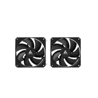 CHIEFTEC CPU racire cu apa Iceberg 240 Dark, 2x120mm, bloc de apa ARGB, LGA1851, AM5, negru