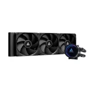 CHIEFTEC Iceberg 360 Dark CPU racire cu apa, 3x120mm, bloc de apa ARGB, LGA1851, AM5, negru