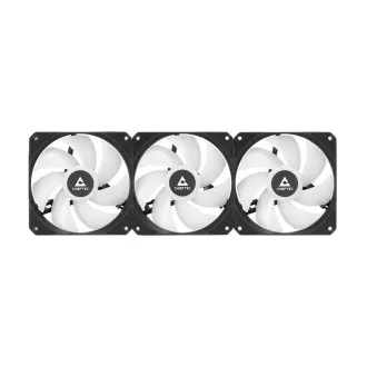 CHIEFTEC Iceberg 360 CPU racire cu apa, 2x360mm ARGB, bloc de apa ARGB, LGA1851, AM5, negru