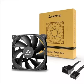 Ventilator CHIEFTEC ZF-1425PWM, 140mm, PWM, negru Ventilator CHIEFTEC ZF-1425PWM, 140mm, PWM, negru