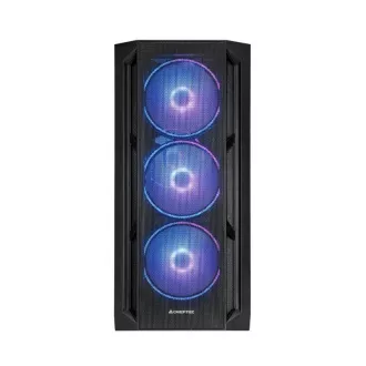 Carcasă CHIEFTEC APEX LUMO, E-ATX, 1x USB-C 3.2, 2x USB 3.0, 4x ventilatoare ARGB de 140 mm, Hub ARGB, negru Carcasă CHIEFTEC APEX LUMO, E-ATX, 1x USB-C 3.2, 2x USB 3.0, 4x ventilatoare ARGB de 140 mm, Hub ARGB, negru