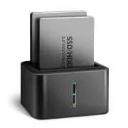 AXAGON ADSA-D25, USB 3.2 Gen 1 - 2x SATA 6G 2.5" SSD/HDD CLONE MINI stație de andocare