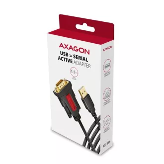 AXAGON ADS-1PSN, USB-A 2.0 - Adaptor / cablu serial RS-232 DB9-M Prolific 1.5m
