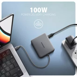 Hub AXAGON HMC-5HL USB 5Gbps, 2x USB-A, HDMI 4k/60Hz, RJ-45 GLAN, PD 100W, cablu USB-C 20cm