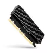 AXAGON PCEM2-XS, PCIe x16 - Adaptor slot M.2 NVMe M-key, capac cu radiator pentru racire pasiva