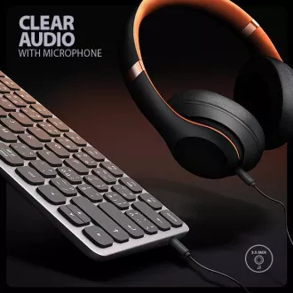 AXAGON HMC-KB-CS, hub USB 5Gbps cu tastatură CZ/SK, HDMI 4K/60Hz, 3x USB-A, SD/mSD, audio, PD 100W, cablu USB-C 60cm
