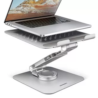 Suport laptop AXAGON STND-LR din aluminiu, 10"-17.3", înălțime și unghi reglabile, rotativ, gri Suport laptop AXAGON STND-LR din aluminiu, 10"-17.3", înălțime și unghi reglabile, rotativ, gri