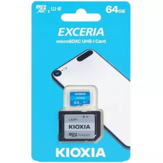 Card microSDXC KIOXIA Exceria 64GB M203, UHS-I U1 Clasa 10