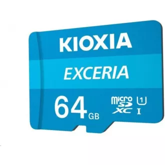 Card microSDXC KIOXIA Exceria 64GB M203, UHS-I U1 Clasa 10