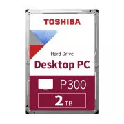 TOSHIBA HDD P300 Desktop PC (SMR) 2TB, SATA III, 7200 rpm, 256MB cache, 3, 5