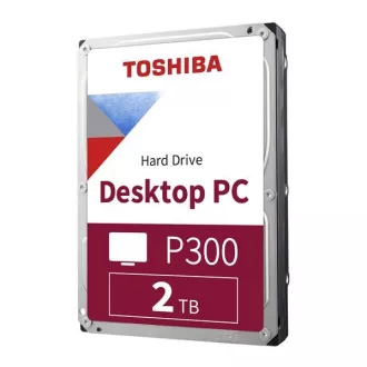 TOSHIBA HDD P300 Desktop PC (SMR) 2TB, SATA III, 7200 rpm, 256MB cache, 3, 5", BULK