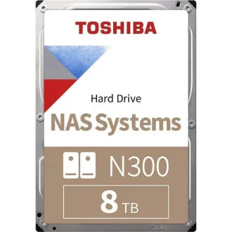 HDD TOSHIBA N300 NAS 8TB, SATA III, 512MB cache, BULK HDD TOSHIBA N300 NAS 8TB, SATA III, 512MB cache, BULK