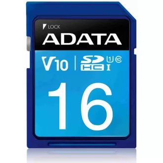 Card ADATA SDHC de 16 GB Premier UHS-I Clasa 10 Card ADATA SDHC de 16 GB Premier UHS-I Clasa 10