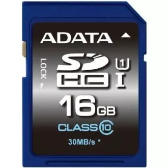 Card ADATA SDHC de 16 GB Premier UHS-I Clasa 10 Card ADATA SDHC de 16 GB Premier UHS-I Clasa 10